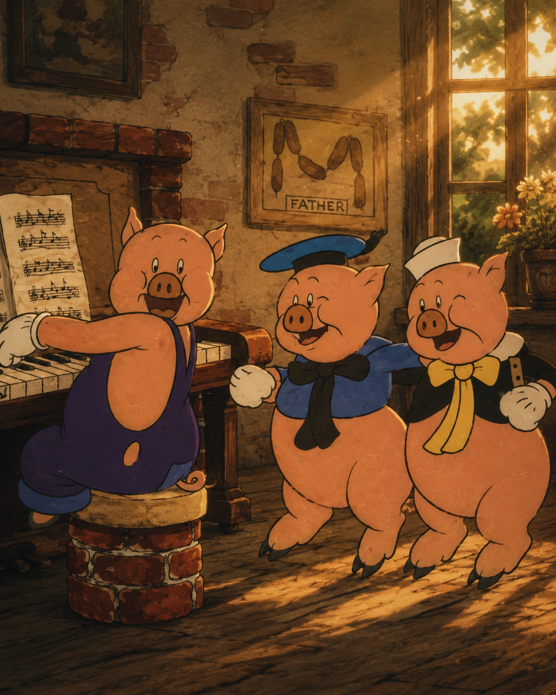 Os Três Porkinhos Perdidos